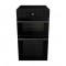 Hisense HDCEC5C10B 50cm Double Oven Electric Cooker with Ceramic Hob - Black