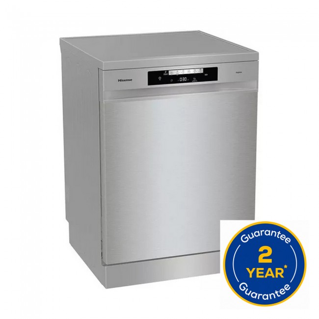Hisense HS642D90XUK Dishwasher - Stainless Steel - 14 Place Settings