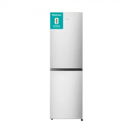 Hisense RB327N4BCE 50/50 Total No Frost Fridge Freezer - Stainless Steel