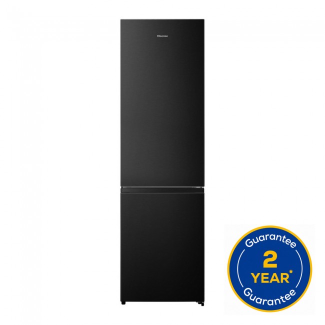Hisense RB435N4BFE 59.5cm 60/40 Total No Frost Fridge Freezer - Black