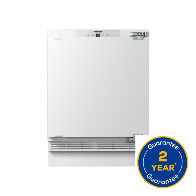 Hisense RUL178D4AWE 59.5cm Intergrated Undercounter Larder Fridge - White