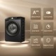 Hisense WF3S1043BB3 10.5kg 1400 Spin Steam Washing Machine - Black
