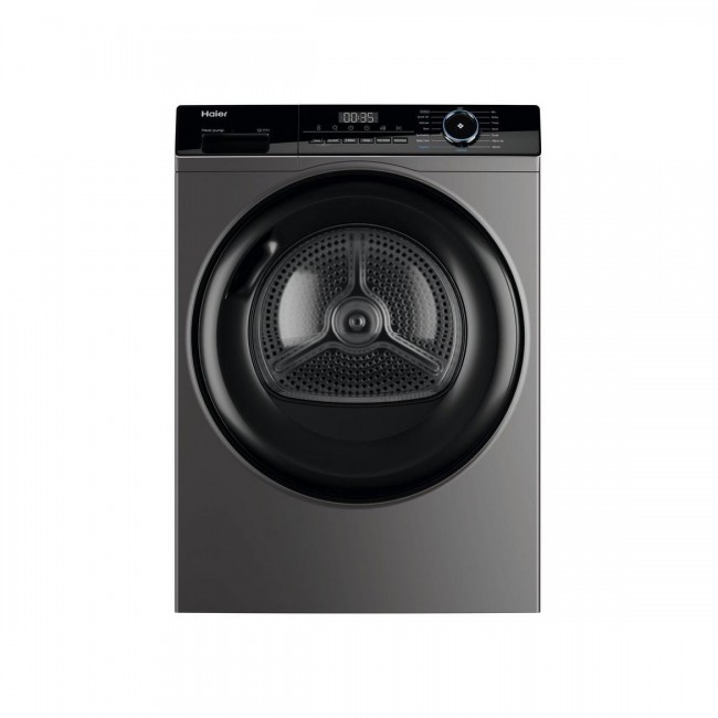 Haier HD90-A2939S-UK 9kg Heat Pump Tumble Dryer - Graphite++2Yr Warranty++