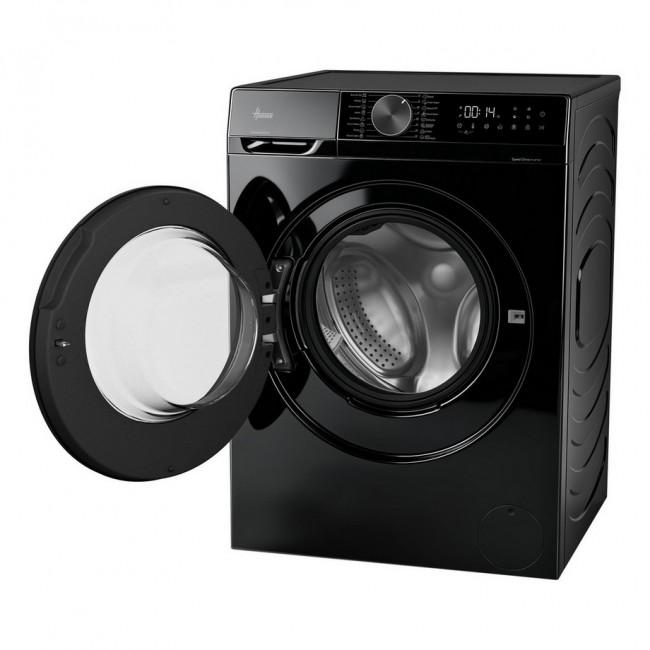 Hoover HGD 48SB8BC-80 8kg, 1400Spin Ultra Washing Machine - Black