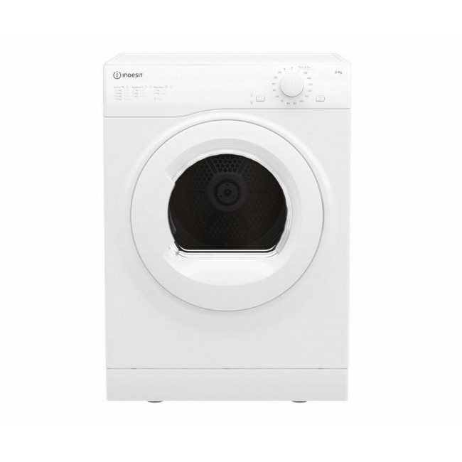 Indesit I1D80WUK 8kg Air-Vented Tumble Dryer - White Indesit I1D80WUK 8kg Air-Vented Tumble Dryer - White