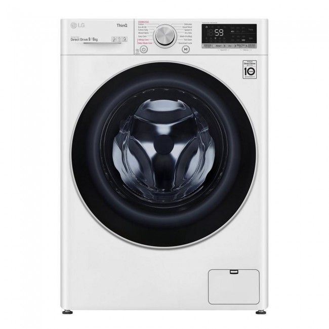 LG FWV696WSE 9kg/6kg 1400 Spin Washer Dryer -5 year Warranty
