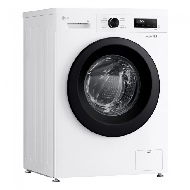 LG F4X1009NWK 9kg 1400 Spin Washing Machine - White++5Yr Warranty