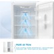 Midea MDRB424FGC01I 70/30 Total No Frost Fridge Freezer - White