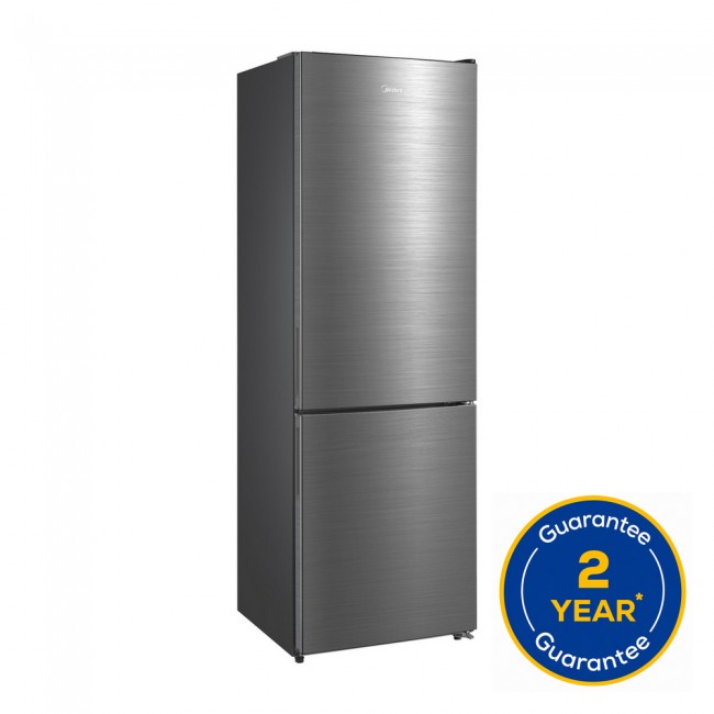 Midea MDRB424FGC46I 60/40 Total No Frost Fridge Freezer - Inox