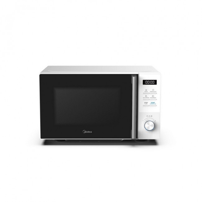 Midea MMO-AM20VBPF 20L Solo Microwave - Black/Silver