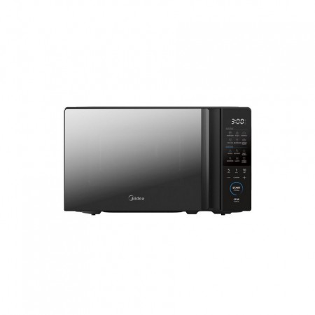 Midea MMO-EM20MOPF 20L Solo Microwave - Mirror Black