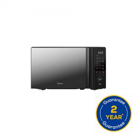 Midea MMO-EM20MOPF 20L Solo Microwave - Mirror Black