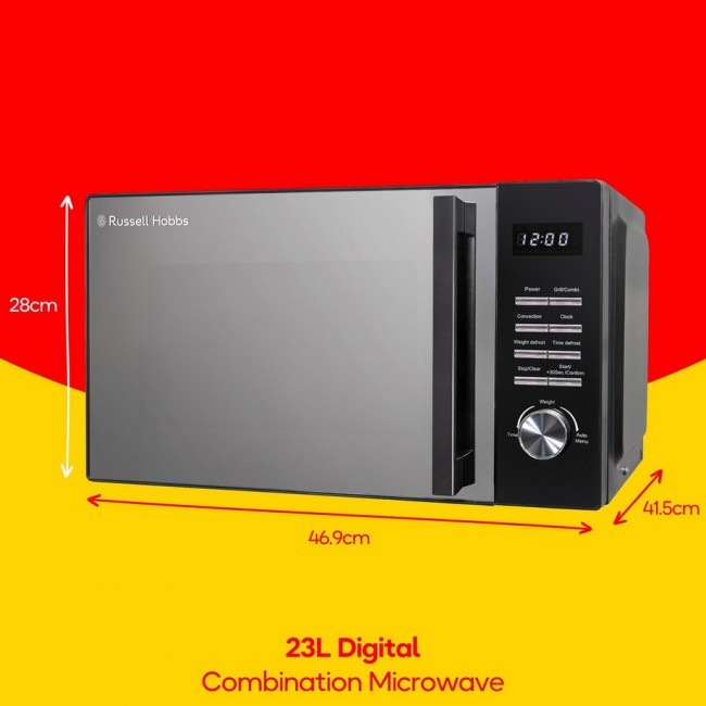 Russell Hobbs RHM2346B 23 Litres Combination Microwave - Black
