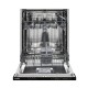 Sensis DWBI0213FSDWA Integrated Dishwasher - White - 13 Place Settings