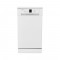 Sensis DWF0110SLEW Slimline Dishwasher - White - 10 Place Settings
