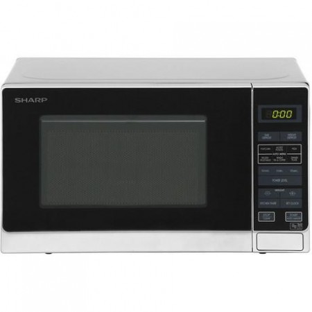 Sharp R272SLM 20 Litre Solo Microwave - Silver