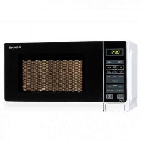 Sharp R272WM 20 Litre Solo Microwave - White