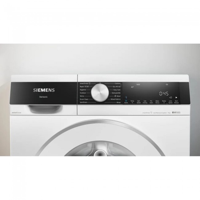 White Siemens extraKlasse WG46G2Z2GB 9kg 1600 Spin Washing Machine ++5yr Warranty White Siemens extraKlasse WG46G2Z2GB 9kg 1600 Spin Washing Machine ++5yr Warranty