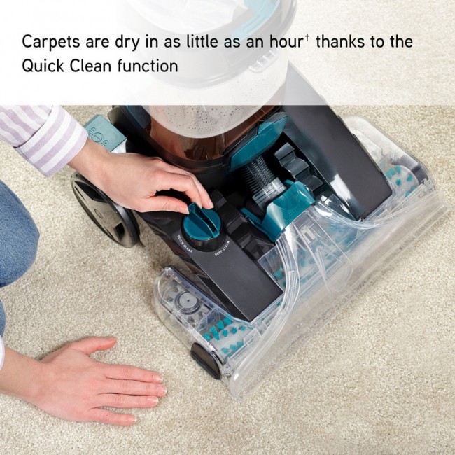 Vax CDCW-PMXP Platinum Power Max Pet-Design Carpet Cleaner - Black & Teal