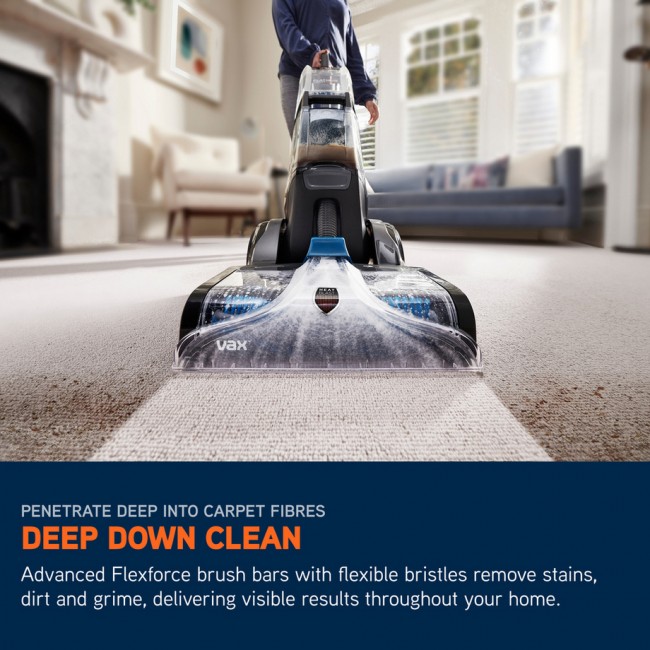 VAX CDCW-SWXS Platinum SmartWash - Charcoal & Blue