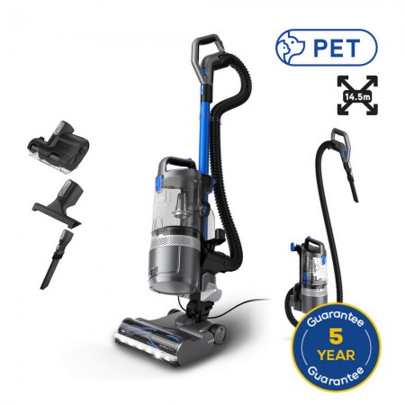 Vax CDUP-LOXR LiftOut Reach Pet Upright Vacuum - Graphite / Blue
