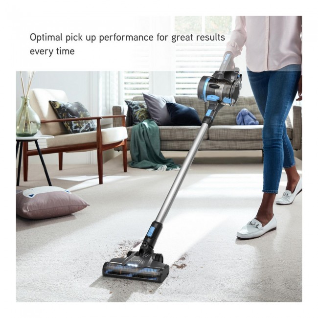 VAX CLSV-B4CA Blade 4 Classic Plus Cordless Vacuum Cleaner - Graphite/Blue