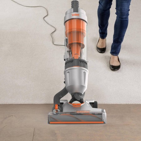 VAX U85-AS-Be Air Stretch Upright Corded Bagless Vacuum - Orange/Grey