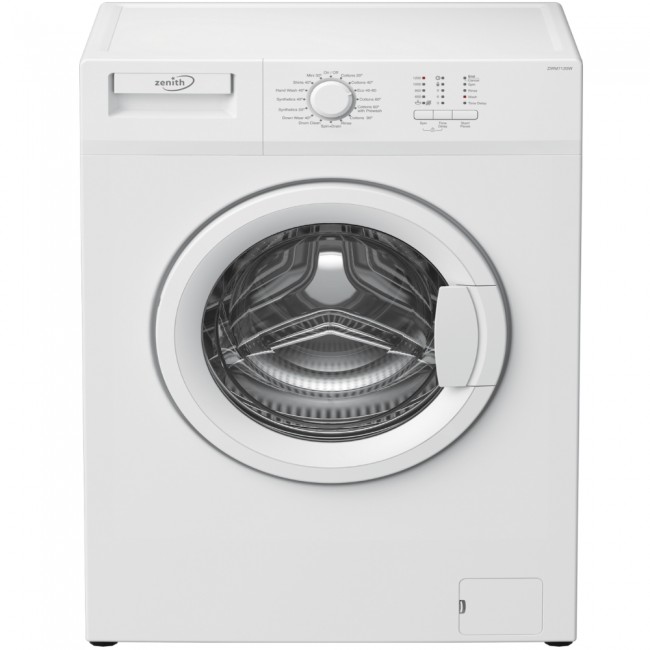 Zenith ZWM7120W 7kg 1200 Spin Slim Depth Washing Machine 