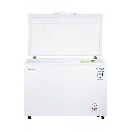 Fridgemaster MCF306 112.5cm Static Chest Freezer - White - A+ Energy Rated