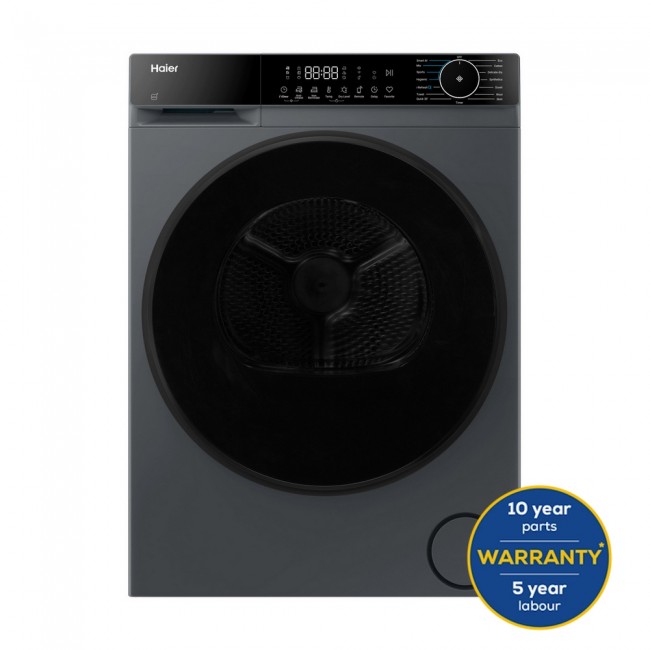 HAIER X Series 5 Plus HD90 D357AGU1-U WiFi-enabled 9 kg Heat Pump Tumble Dryer - Graphite