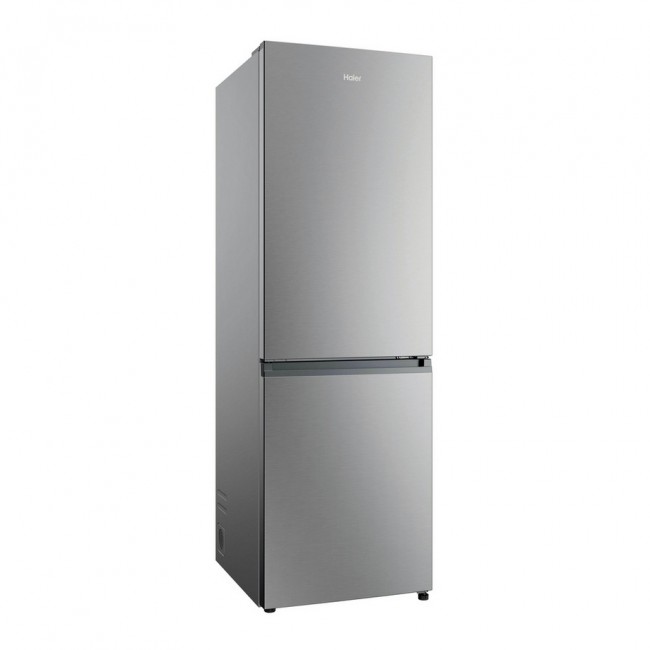 Haier 2D 60 Serie 3 HDPR3618DNPK 355L Total No Frost Fridge Freezer - Stainless Steel