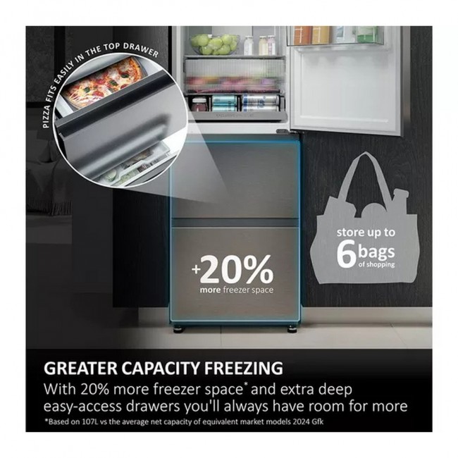 Haier HTR3518ENMWK 60/40 Total Frost Free Fridge Freezer - White