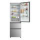 Haier HTR3618DNMG 60/40 Combi Fridge Freezer - Black