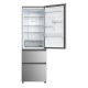 Haier HTR3618DNMM 60/40 No Frost Fridge Freezer - Inox