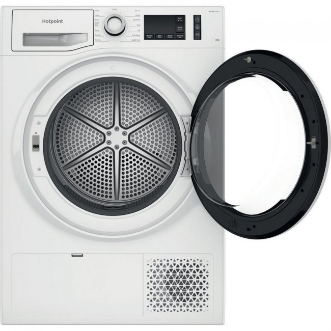 Hotpoint NTSM1182SKUK 8kg Heat Pump Tumble Dryer - White--A++Energy Hotpoint NTSM1182SKUK 8kg Heat Pump Tumble Dryer - White--A++Energy