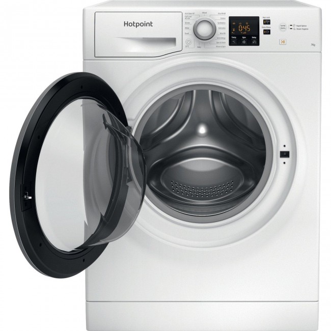 Hotpoint NSWE743UWSUKN 1400 Spin, 7kg Washing Machine - White