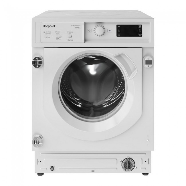 Hotpoint BIWDHG961485 9kg/6kg 1400 Spin Integrated Washer Dryer - White