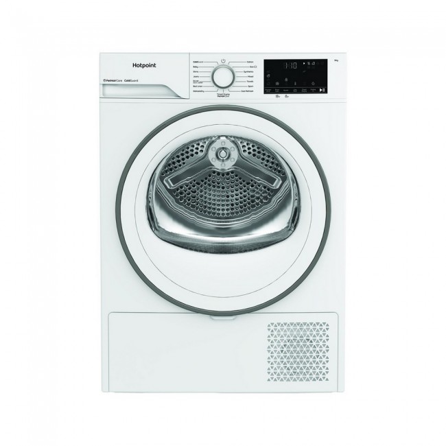 Hotpoint CHD93MWWUK 9kg Heat Pump Tumble Dryer with PetHairCare - White