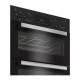 Hotpoint DIH 10D B 59.4cm Built In Electric Fan Double Oven - Black