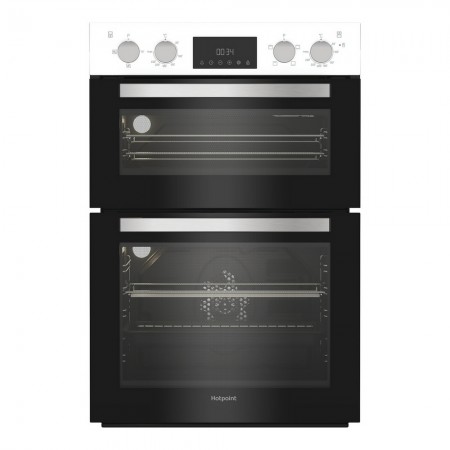 Hotpoint DIH10DW 59.40cm Built In Electric Double Oven - White