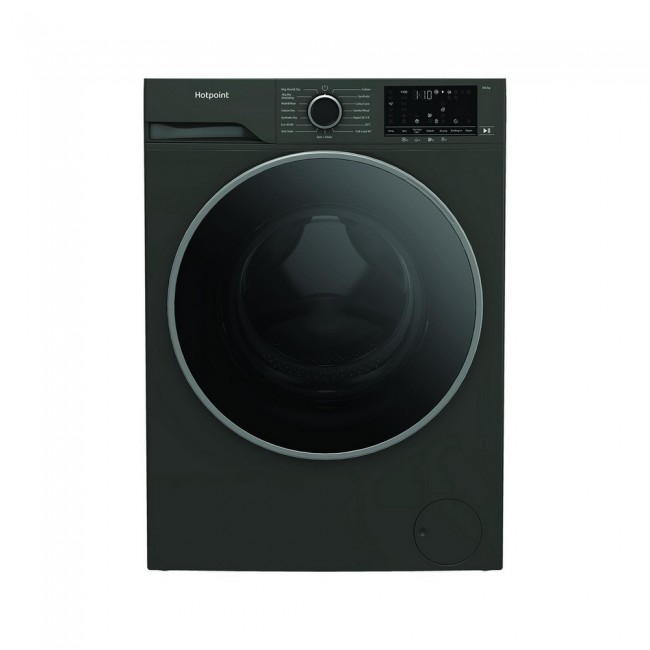 Hotpoint HBD8680GANTISTAINUK 8kg 1400 Spin Washer Dryer - Graphite