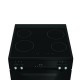 Hotpoint HDME6VDC2AB 60cm Double Oven Electric Cooker with Ceramic Hob - Black
