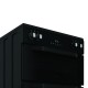 Hotpoint HDME6VDC2AB 60cm Double Oven Electric Cooker with Ceramic Hob - Black