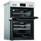 Hotpoint HDME6VDC2AX 60cm Double Oven Electric Cooker with Ceramic Hob - Stainless Steel