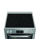 Hotpoint HDME6VDC2AX 60cm Double Oven Electric Cooker with Ceramic Hob - Stainless Steel