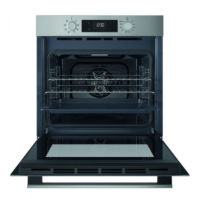 Hotpoint HO255HXUK 59.5cm Built In Electric Single Oven - Stainless Steel