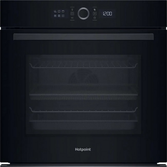 Hotpoint HOI4S8PM0BUK 60cm Built-In Single Pyrolytic Oven with Active Multiflow and Air Fry