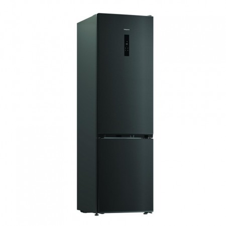 Hotpoint HPK26413XR6UKE 59.5cm 70/30 Fridge Freezer - Black Steel