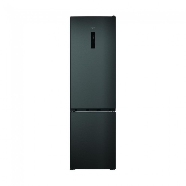 Hotpoint HPK26413XR6UKE 59.5cm 70/30 Fridge Freezer - Black Steel