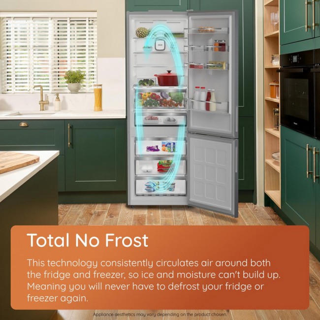 Hotpoint HPKF3241W4UK 54.5cm 50/50 Fridge Freezer - White